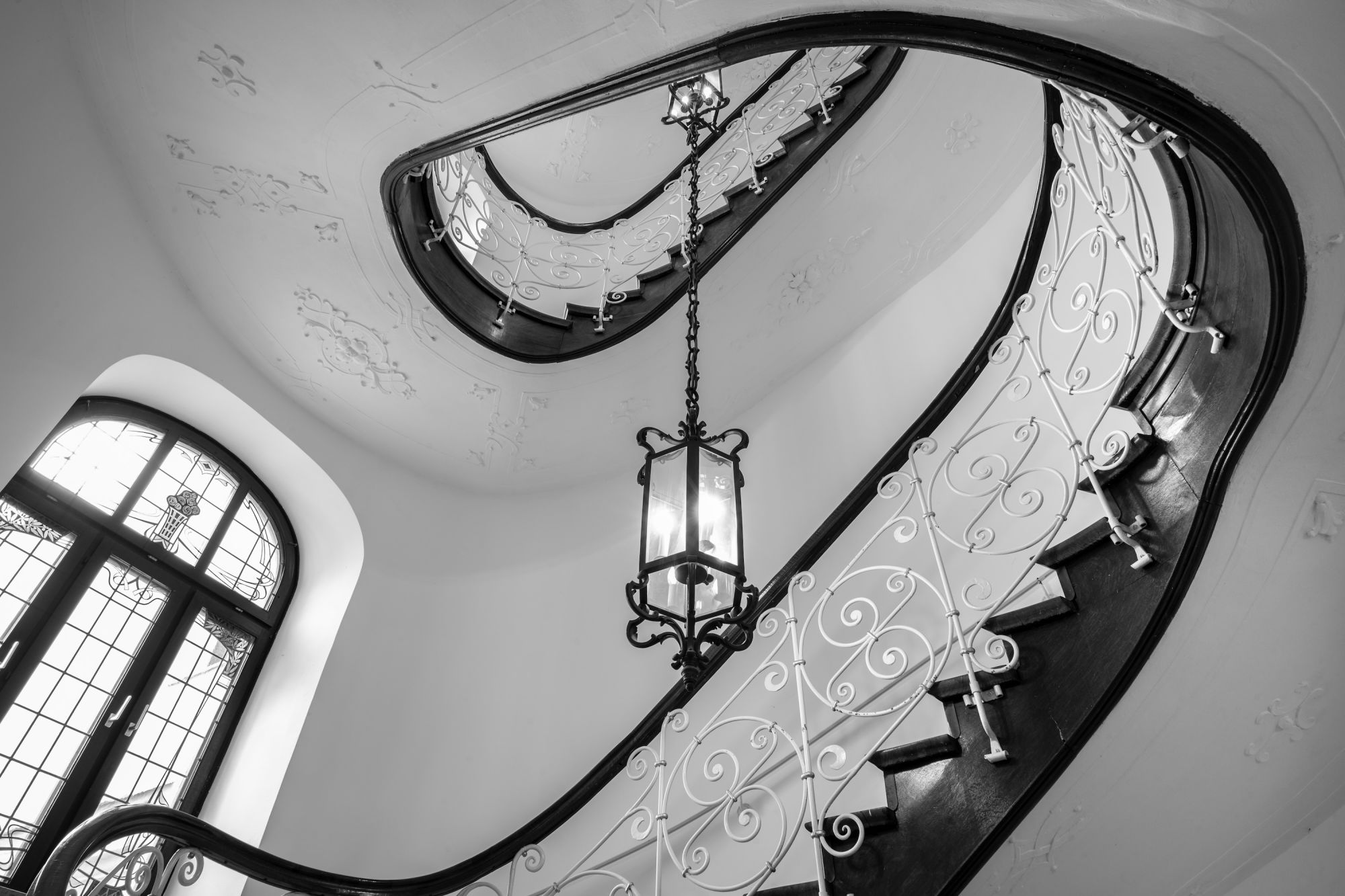 Haus Rieder Stiftung Treppenhaus Schnecke