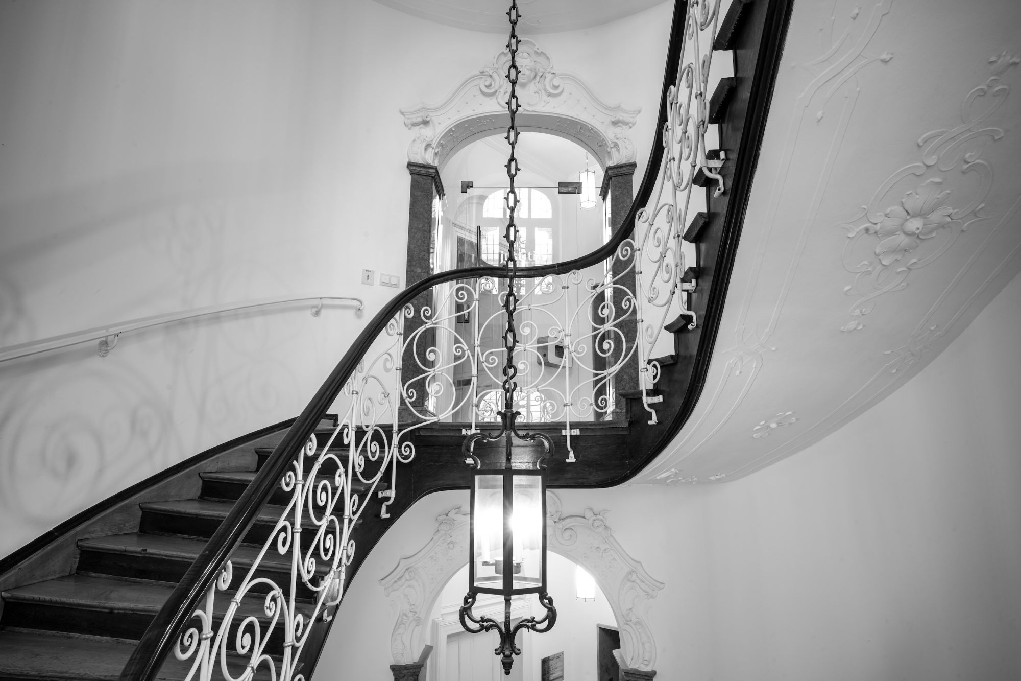 Haus Rieder Stiftung Treppenhaus Schnecke