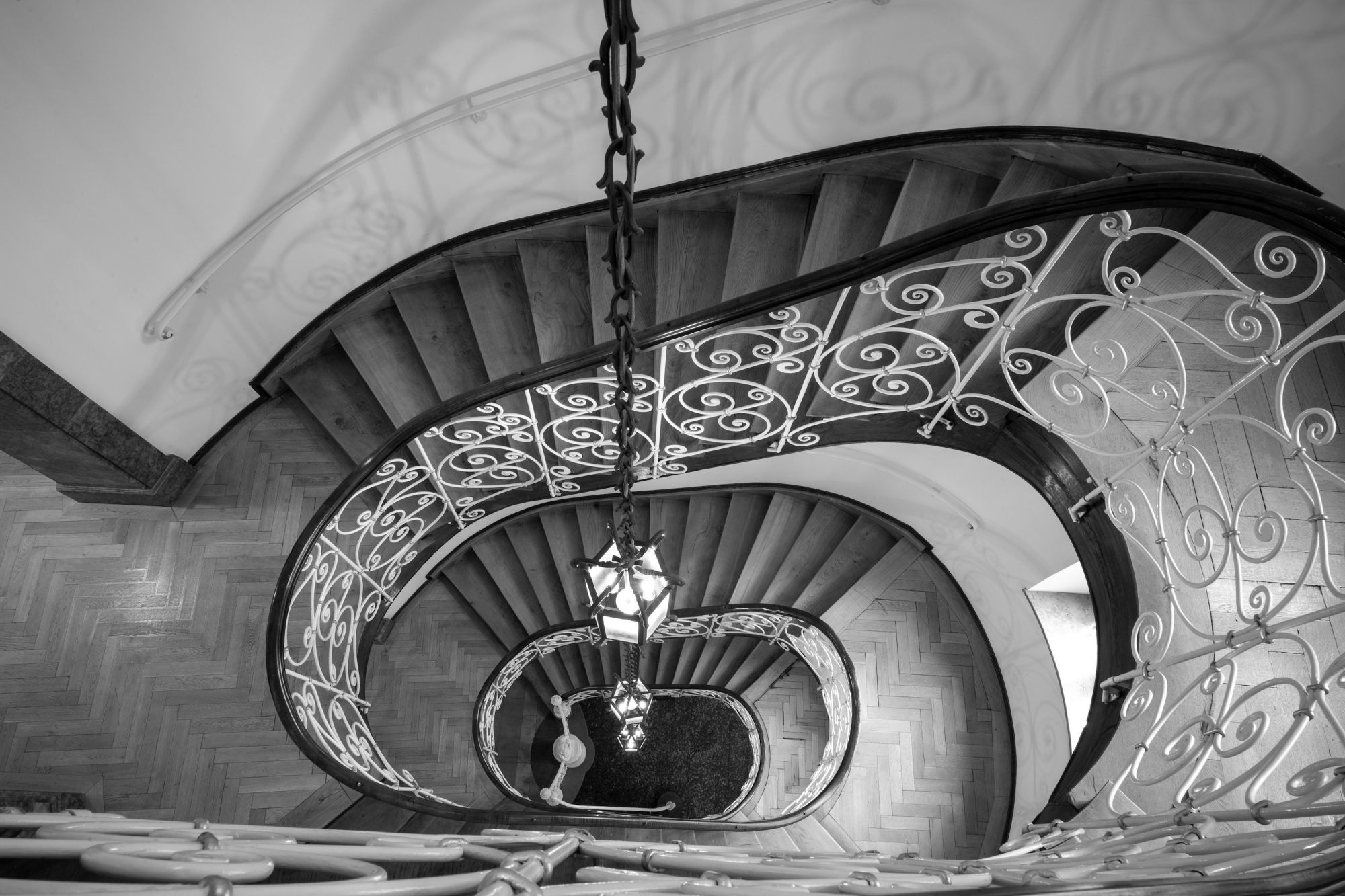 Haus Rieder Stiftung Treppenhaus Schnecke